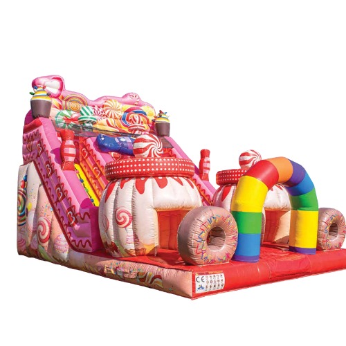 Giant Candy Bounce House - Kidzstations Giant Candy Slide